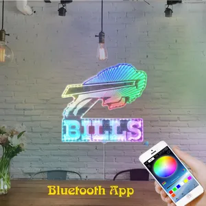 Buffalo Bills Logo 2 RGB LED Sign