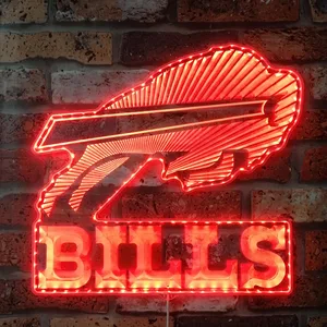 Buffalo Bills Logo 2 RGB LED Sign