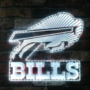 Buffalo Bills Logo 2 RGB LED Sign