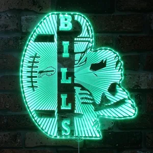 Buffalo Bills Logo RGB LED Sign