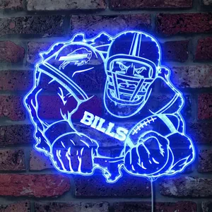 Buffalo Bills Player RGB LED Sign