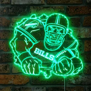 Buffalo Bills Player RGB LED Sign