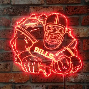 Buffalo Bills Player RGB LED Sign