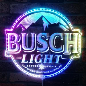 Busch Light Logo RGB LED Sign