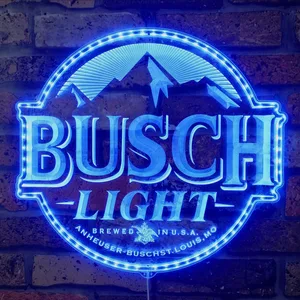 Busch Light Logo RGB LED Sign