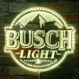 Busch Light Logo RGB LED Sign