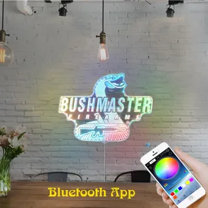 Bushmaster Firearms Logo RGB LED Sign