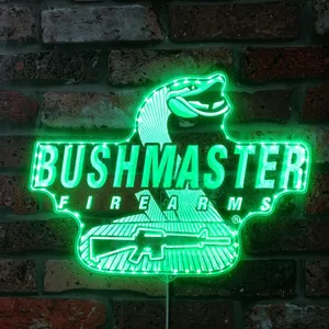 Bushmaster Firearms Logo RGB LED Sign