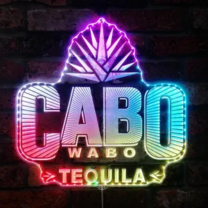 Cabo Wabo Tequila Logo RGB LED Sign