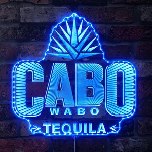 Cabo Wabo Tequila Logo RGB LED Sign