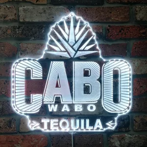 Cabo Wabo Tequila Logo RGB LED Sign