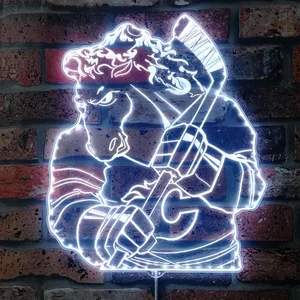 Calgary Flames Bardown RGB LED Sign