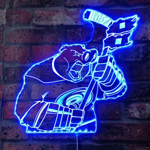 Carolina Hurricanes Bardown RGB LED Sign