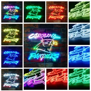 Carolina Panthers Logo RGB LED Sign