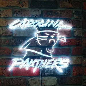 Carolina Panthers Logo RGB LED Sign