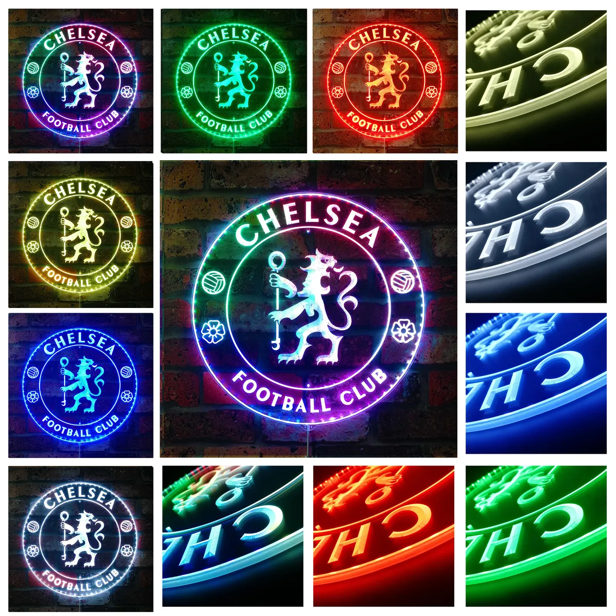 Chelsea F.C. Logo RGB LED Sign