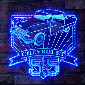 Chevrolet 1955 Bel Air Coupe RGB LED Sign