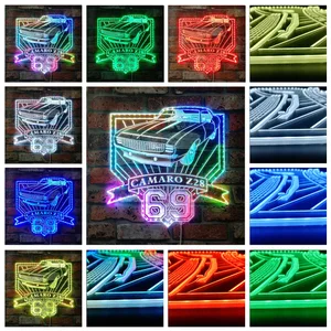 Chevrolet 1969 Camaro Z/28 RGB LED Sign