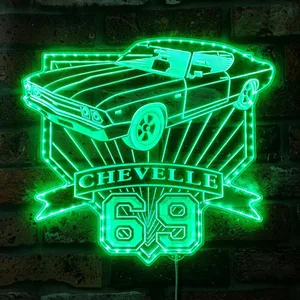 Chevrolet 1969 Chevelle RGB LED Sign