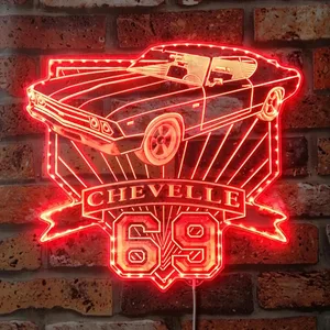 Chevrolet 1969 Chevelle RGB LED Sign
