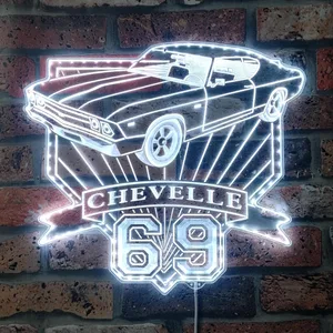Chevrolet 1969 Chevelle RGB LED Sign