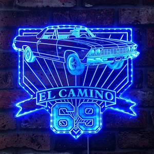 Chevrolet 1969 El Camino SS RGB LED Sign