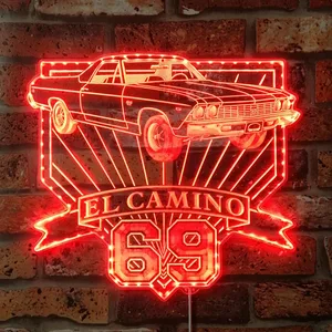 Chevrolet 1969 El Camino SS RGB LED Sign