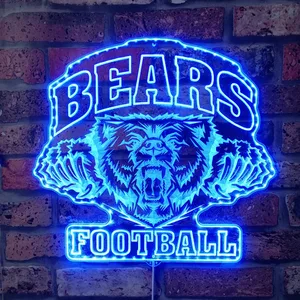 Chicago Bears Bears Football RGB LED Sign