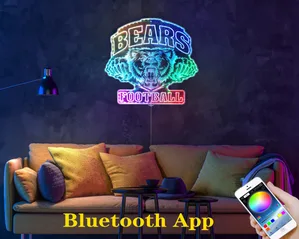 Chicago Bears Bears Football RGB LED Sign