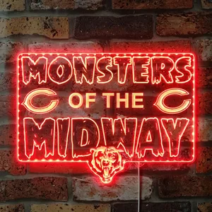 Chicago Bears Monsters of the Midway RGB LED Sign