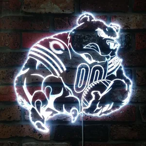 Chicago Bears NFL RGB LED Sign
