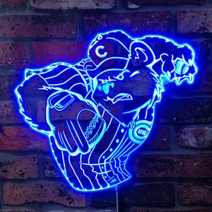 Chicago Cubs Bardown RGB LED Sign