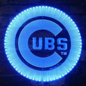Chicago Cubs Logo RGB LED Sign