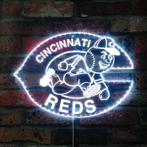 Cincinnati Reds Logo RGB LED Sign