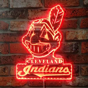 Cleveland Guardians Logo 2 RGB LED Sign