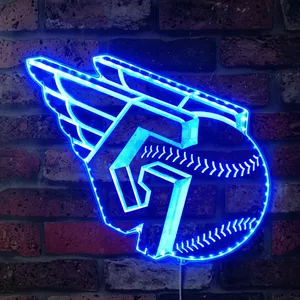 Cleveland Guardians Logo RGB LED Sign