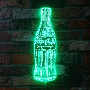 Coca Cola Bottle 2 RGB LED Sign