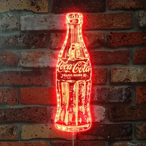 Coca Cola Bottle 2 RGB LED Sign