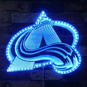 Colorado Avalanche Logo RGB LED Sign