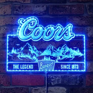 Coors Banquet RGB LED Sign