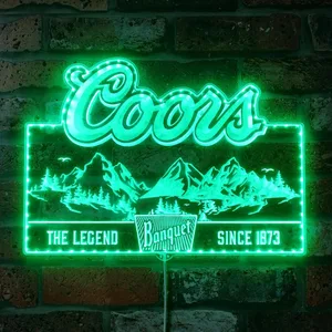 Coors Banquet RGB LED Sign