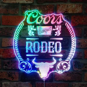 Coors Banquet Rodeo RGB LED Sign