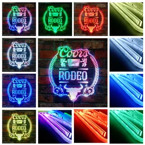 Coors Banquet Rodeo RGB LED Sign