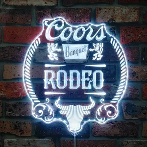 Coors Banquet Rodeo RGB LED Sign