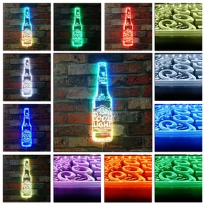 Coors Light Bottle RGB LED Sign