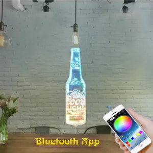 Coors Light Bottle RGB LED Sign