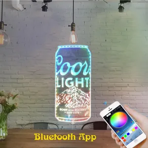 Coors Light Can RGB LED Sign