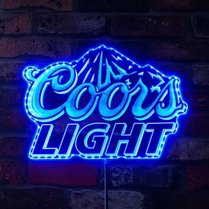Coors Light Logo 2 RGB LED Sign