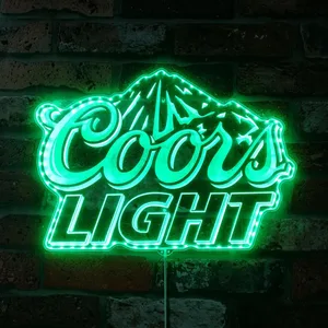 Coors Light Logo 2 RGB LED Sign