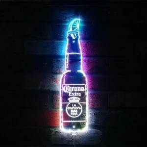 Corona Extra Bottle RGB LED Sign